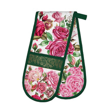 Load image into Gallery viewer, 🇺🇸 Michel Design Works Heat Protection Thick Double Oven Glove, Royal Rose
