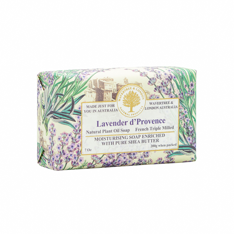 🇦🇺 Wavertree & London Natural Bar Soap, Lavender, 200g