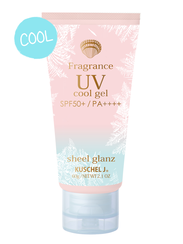 🇯🇵, Kuschel J Fragrance UV Cool Sunscreen Gel SPF50+/PA++++, 60g