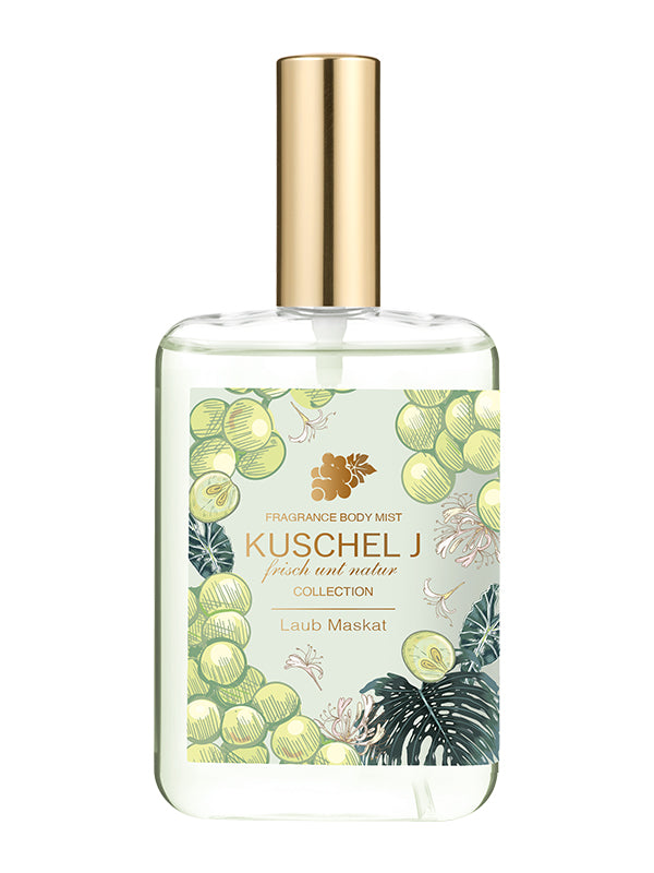 🇯🇵 Kuschel J, Frisch und Natur Fragrance Body Mist, Laub Maskat, 85ml
