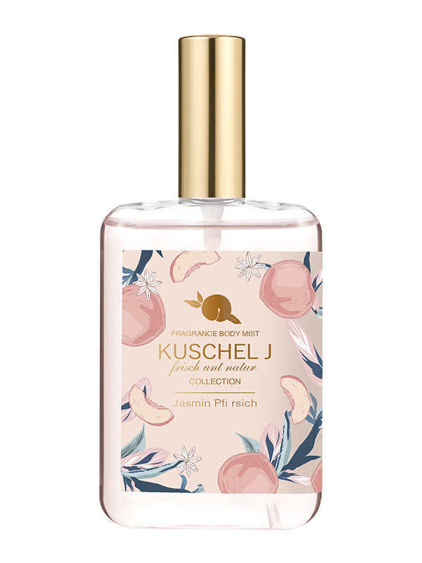 🇯🇵 Kuschel J, Frisch und Natur Fragrance Body Mist, Jasmin Pfirsich, 85ml