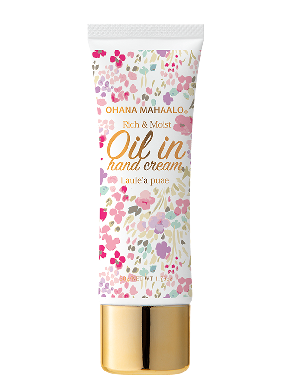 🇯🇵 Ohana Mahaalo Oil in Hand Cream, Laule’a Puae, 50g