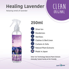 Load image into Gallery viewer, 🇯🇵 Clean Fresh &amp; Botanical Home &amp; Clothes Natural Fabric Spray, Healing Lavender, 250ml
