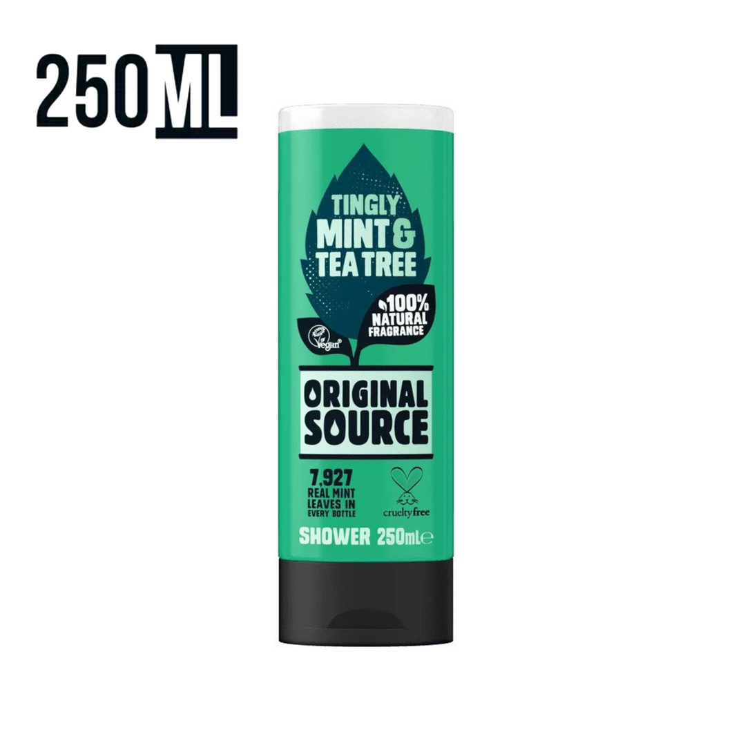 🇬🇧 Original Source Shower Gel, Mint & Tea Tree, 250ml
