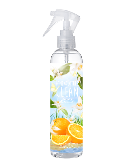🇯🇵 Clean Fresh & Botanical Home & Clothes Natural Fabric Spray, Refresh Orange, 250ml