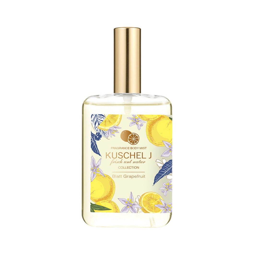 🇯🇵 Kuschel J, Frisch und Natur Fragrance Body Mist, Yuzu Zitrone, 85ml